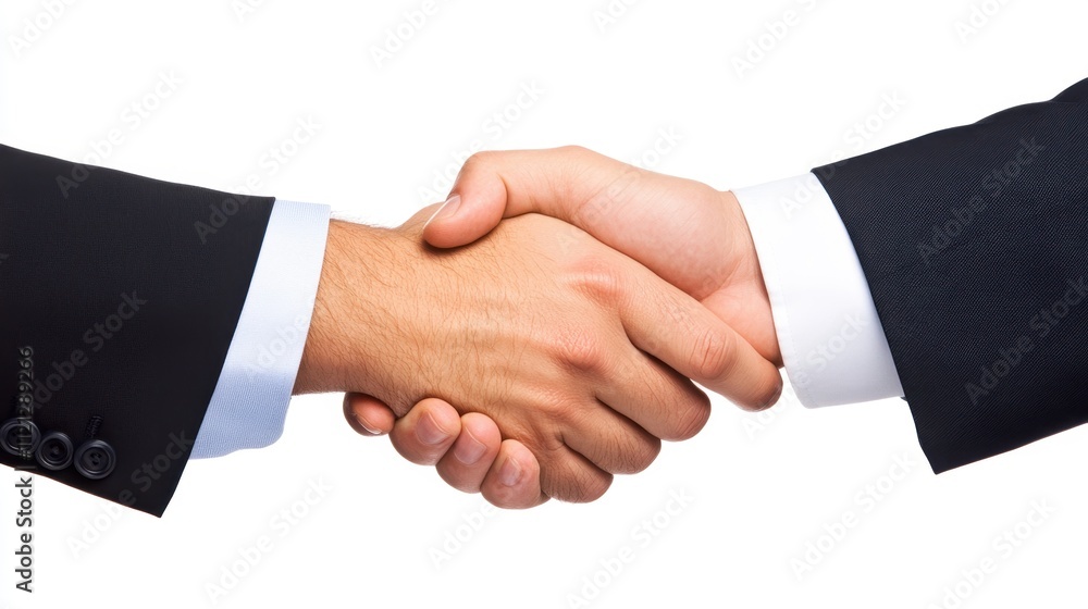Business handshake symbolizing partnership, collaboration, and agreement Business handshake symbolizing partnership, collaboration, and agreement
