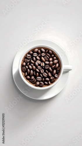 cup of coffee beans