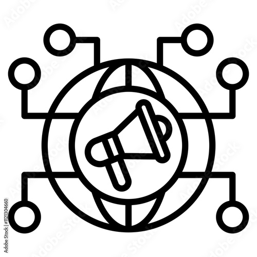 advertising networks single icon