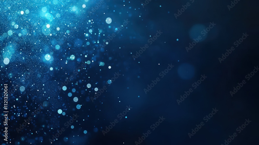 Abstract Light Bulb Design with Glowing Dots and Lines Set Against a Dark Background for Creative and Artistic Concepts