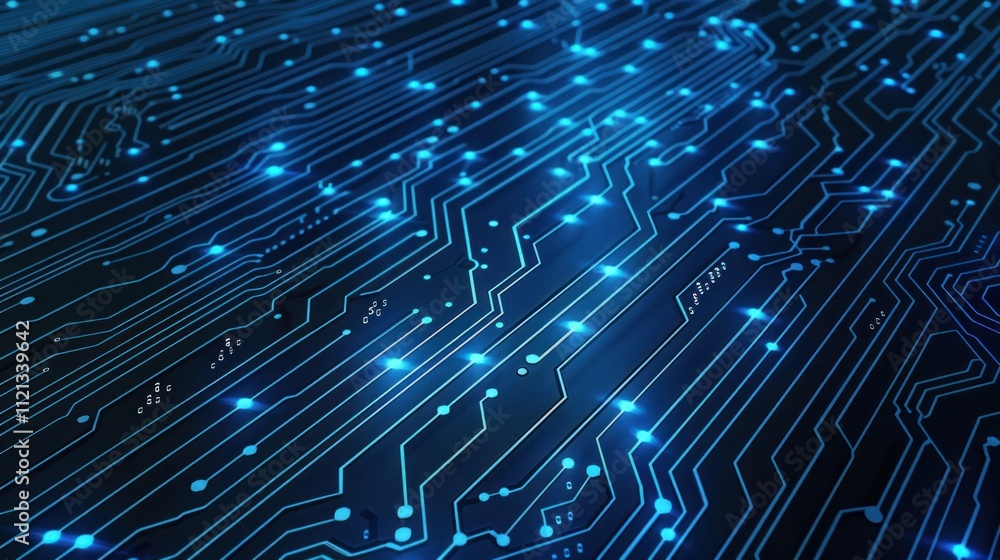 Abstract Circuit Board Abstract Circuit Board
