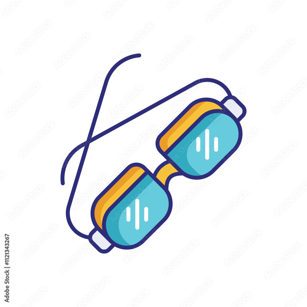 Sunglasses vector icon