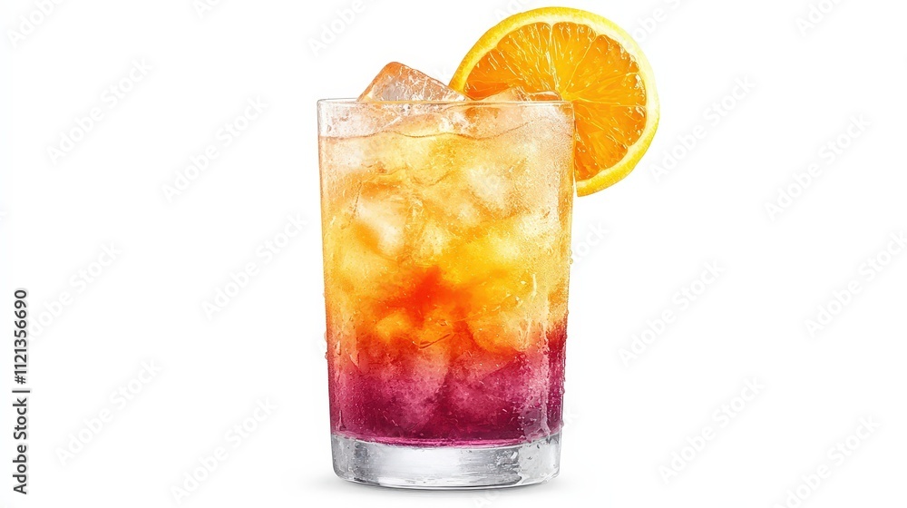 Vibrant Watercolor Style Cocktails with Fresh Citrus Garnish Perfect for Summer Refreshment or Party Presentation Vibrant Watercolor Style Cocktails with Fresh Citrus Garnish Perfect for Summer Refreshment or Party Presentation