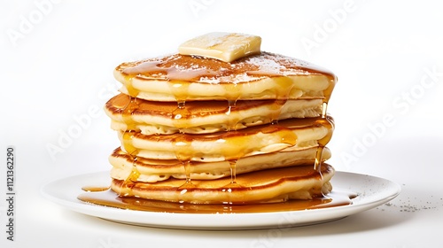 stack of pancakes on a plate