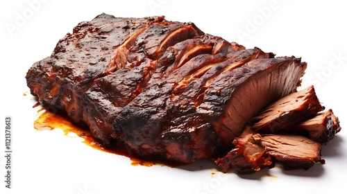 grilled steak on a grill