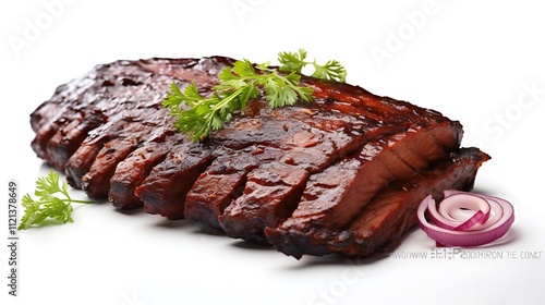 grilled steak with vegetables