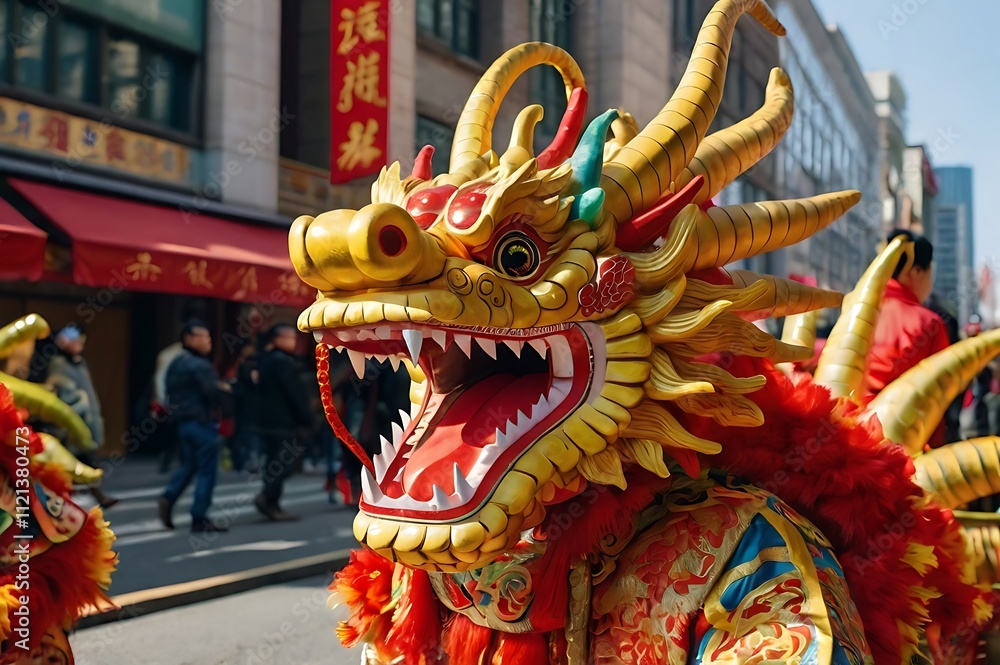 Fototapeta premium Happy Lunar New Year Background Image