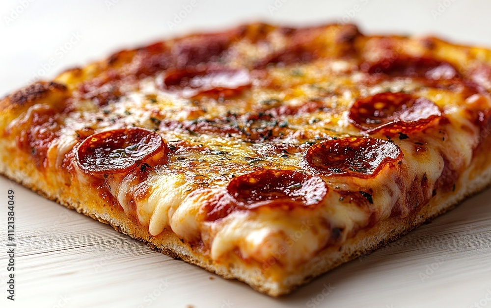 A delicious pepperoni pizza, perfect for a casual meal. The melted cheese and savory pepperoni create a mouthwatering image. A delicious pepperoni pizza, perfect for a casual meal. The melted cheese and savory pepperoni create a mouthwatering image.