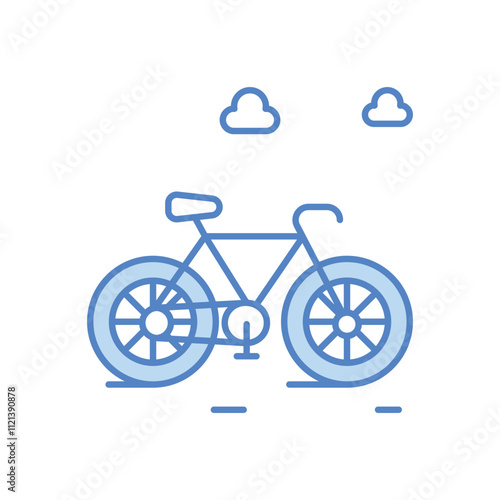 Bicycle vector icon