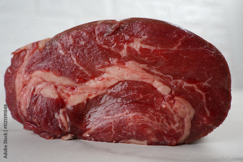Fototapeta premium Juicy fresh raw beef meat