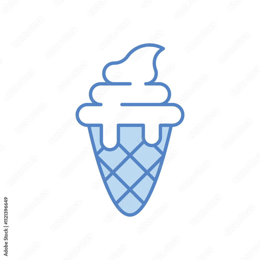 Ice Cream vector icon Ice Cream vector icon