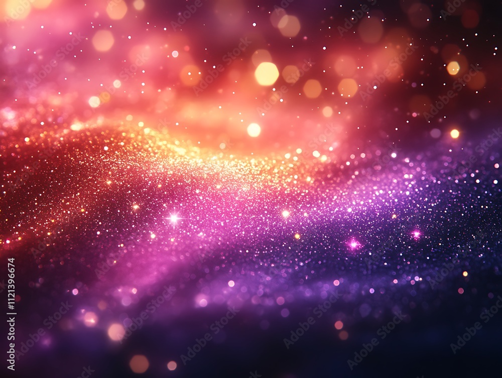 Colorful Galaxy with Twinkling Stars
Colorful Galaxy with Twinkling Stars