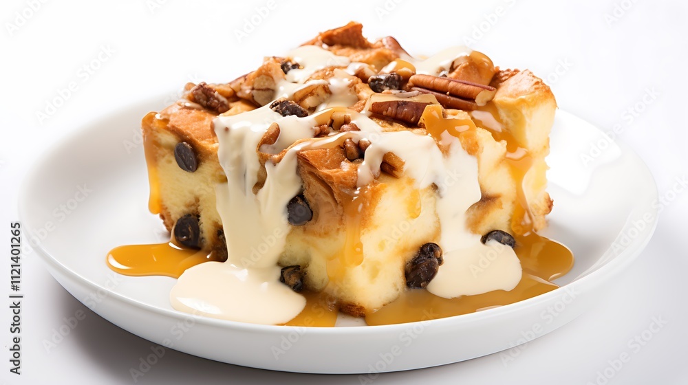 cream with chocolate sauce cream with chocolate sauce