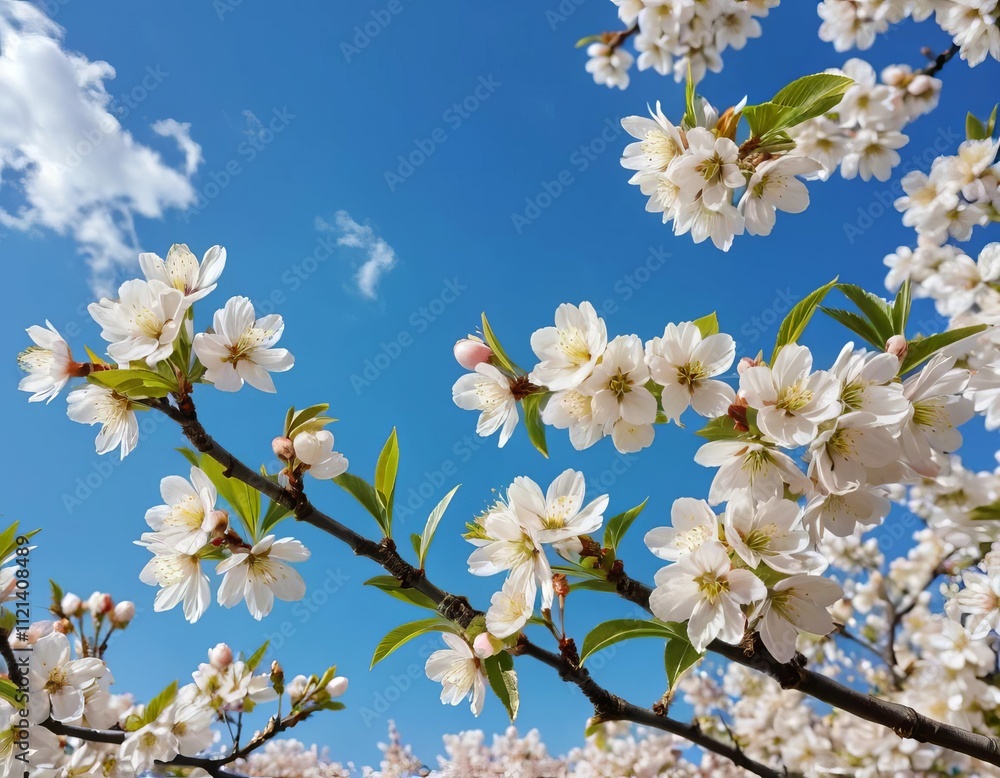 Fototapeta premium blooming tree