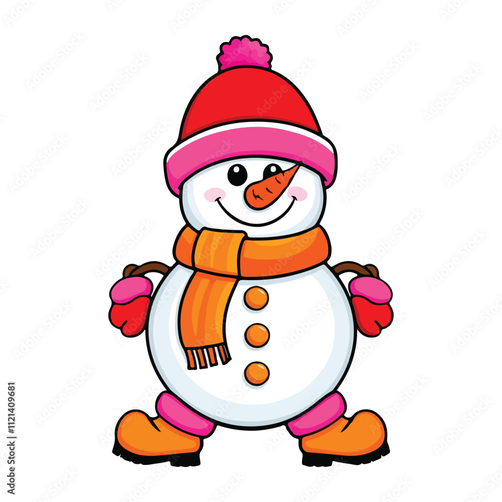 christmas character vector design christmas character vector design