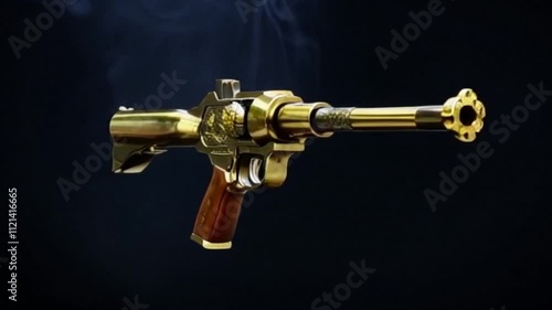 very cool and fierce futuristic weapon