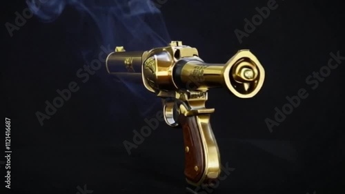 very cool and fierce futuristic weapon