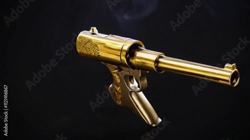 very cool and fierce futuristic weapon