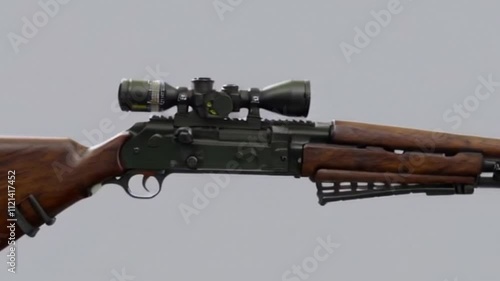 very cool and fierce futuristic weapon