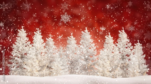 Festive Red and Winter Holiday Designs
 photo