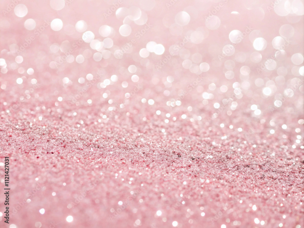 pink background with bokeh