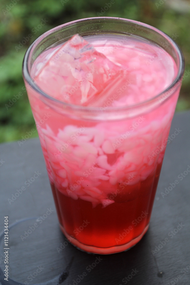cocktail with ice cocktail with ice