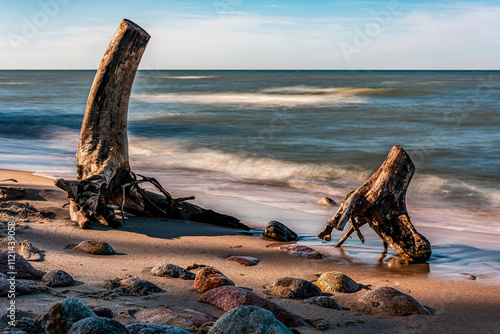 morska plaża photo