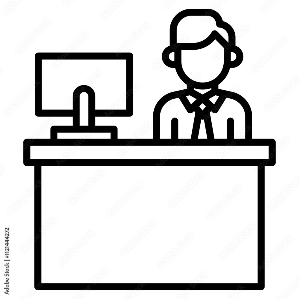 Office Reception icon Office Reception icon