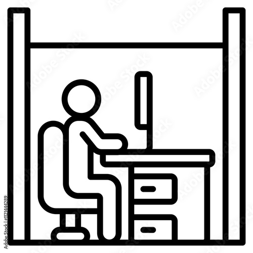 Office Cubicle icon