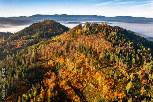 Rudawy Janowickie jesienią photo