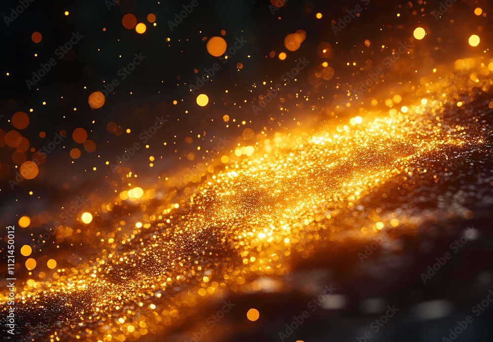 Fototapeta premium A Close-Up of a Fire