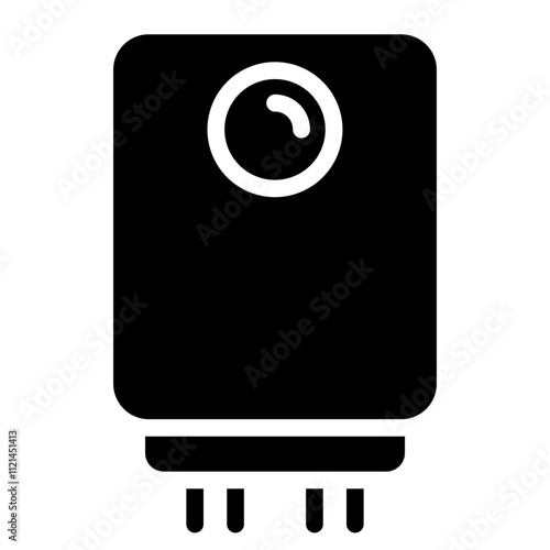 Water heater icon vector design 
