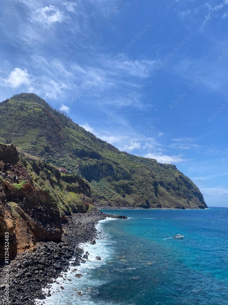 volcanic rock beach volcanic rock beach
