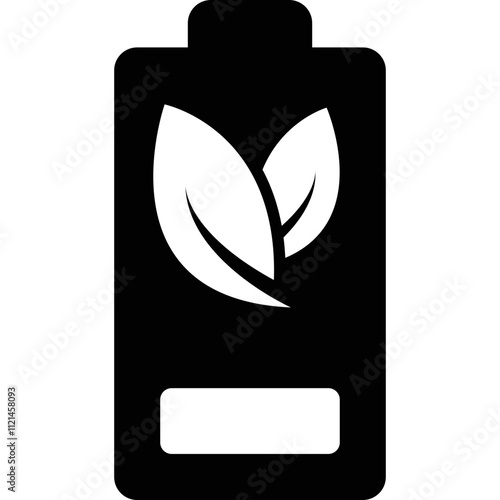 Simple vector icon battery
