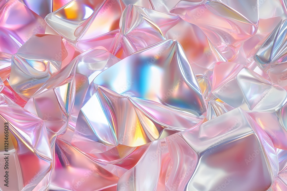 A pearl-like surface with soft, pastel iridescent colors blending seamlessly. A pearl-like surface with soft, pastel iridescent colors blending seamlessly.