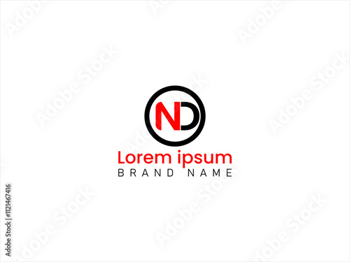 ND letter logo design vector Free Download ND letter logo design vector - GFXLoad