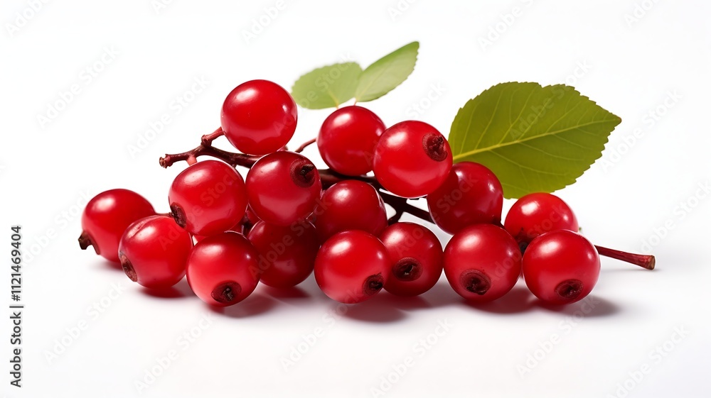 Cranberrys fruit isolated on white background Cranberrys fruit isolated on white background