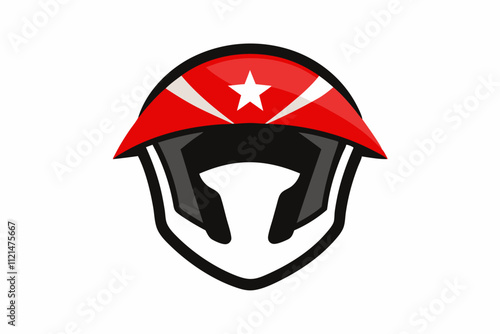 Off-Road Helmets: Vector Illustration and Line Art for Printable Designs photo