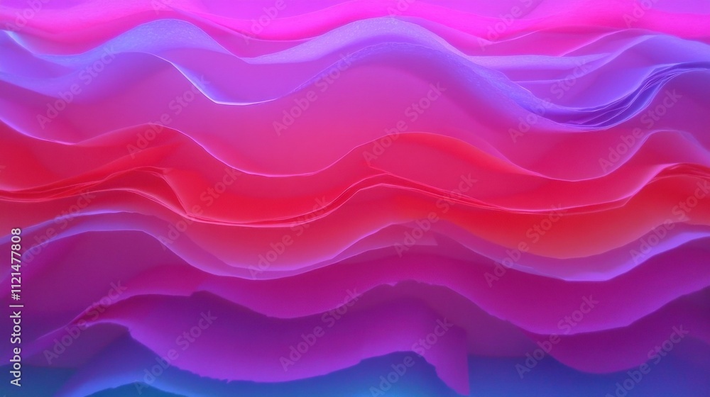 Obraz premium Abstract Colorful Paper Layers Background Design
