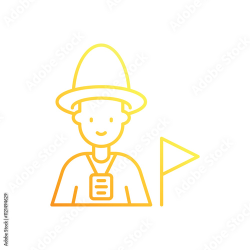 Travel Guide vector icon