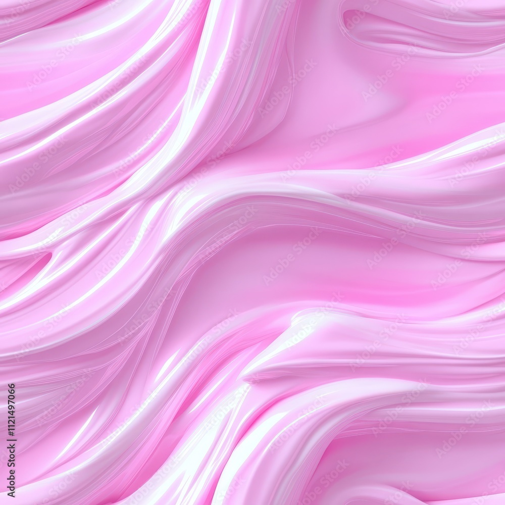 Seamless pink tie-dye pattern with smooth flowing textures for creative designs Seamless pink tie-dye pattern with smooth flowing textures for creative designs