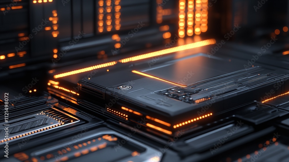a close up of a motherboard with a processor on top of it a close up of a motherboard with a processor on top of it