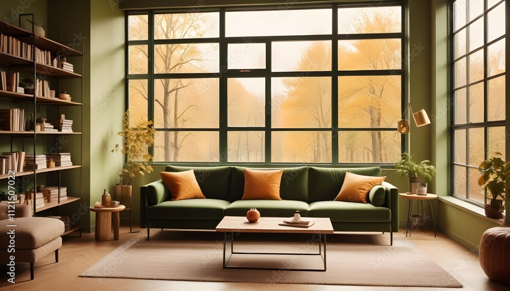living room with a view living room with a view