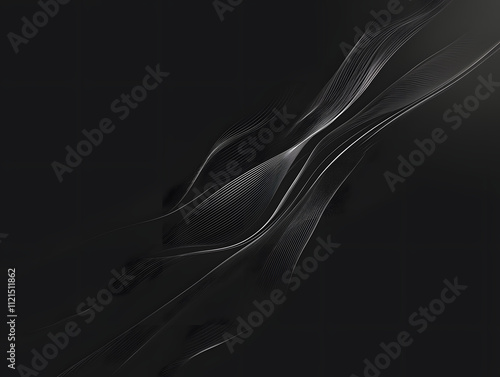 abstract blacck line background photo