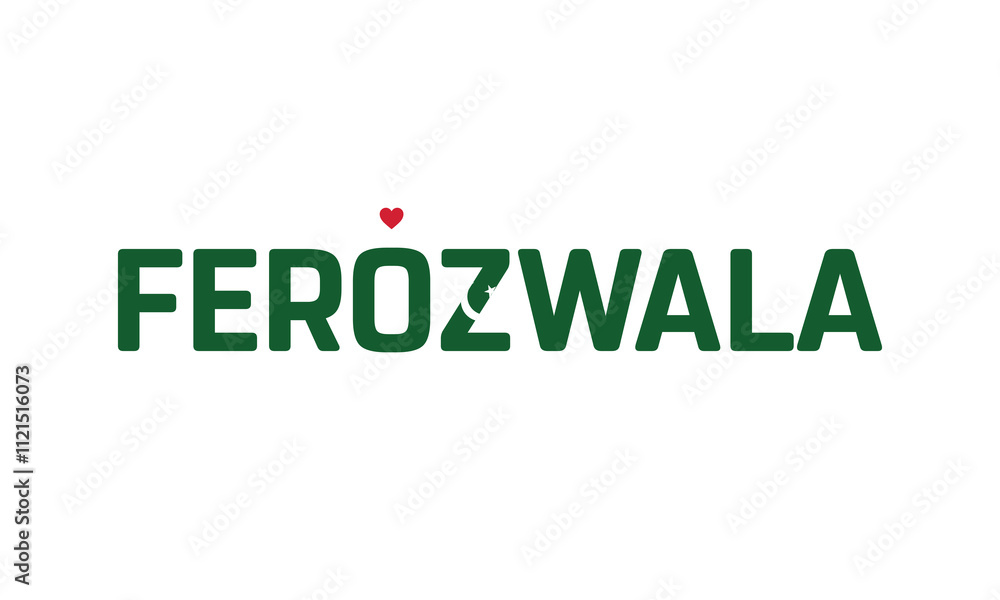 I Love Ferozwala, Typographic Design of I Love Ferozwala with a flag of PAKISTAN on a white background, Ferozwala city of PAKISTAN with heart, Ferozwala, I love Pakistan I Love Ferozwala, Typographic Design of I Love Ferozwala with a flag of PAKISTAN on a white background, Ferozwala city of PAKISTAN with heart, Ferozwala, I love Pakistan