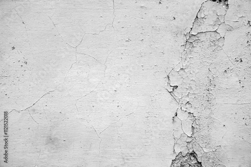 Obraz na płótnie Bare concrete wall fragment w salonie