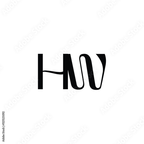 HW monogram logo design letter text name symbol monochrome logotype alphabet character simple logo Free Download HW monogram logo design letter text name symbol monochrome logotype alphabet character simple logo - GFXLoad