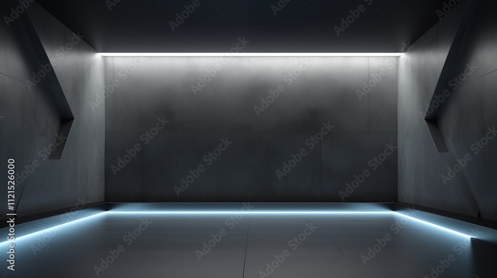 Obraz premium Modern textured background with empty space on the left, Backlighting,generative ai illustration