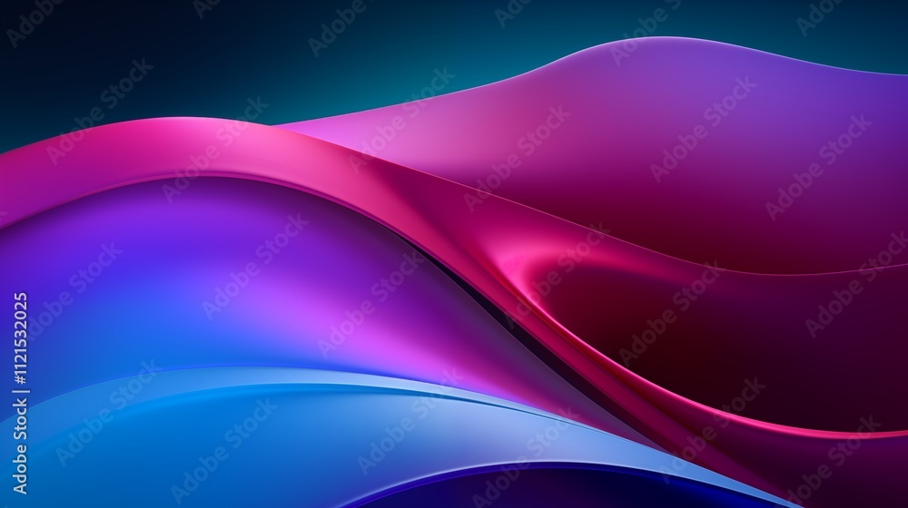 Smooth flowing shapes with light pastel tones, space on the left side, Backlighting,generative ai illustration Smooth flowing shapes with light pastel tones, space on the left side, Backlighting,generative ai illustration