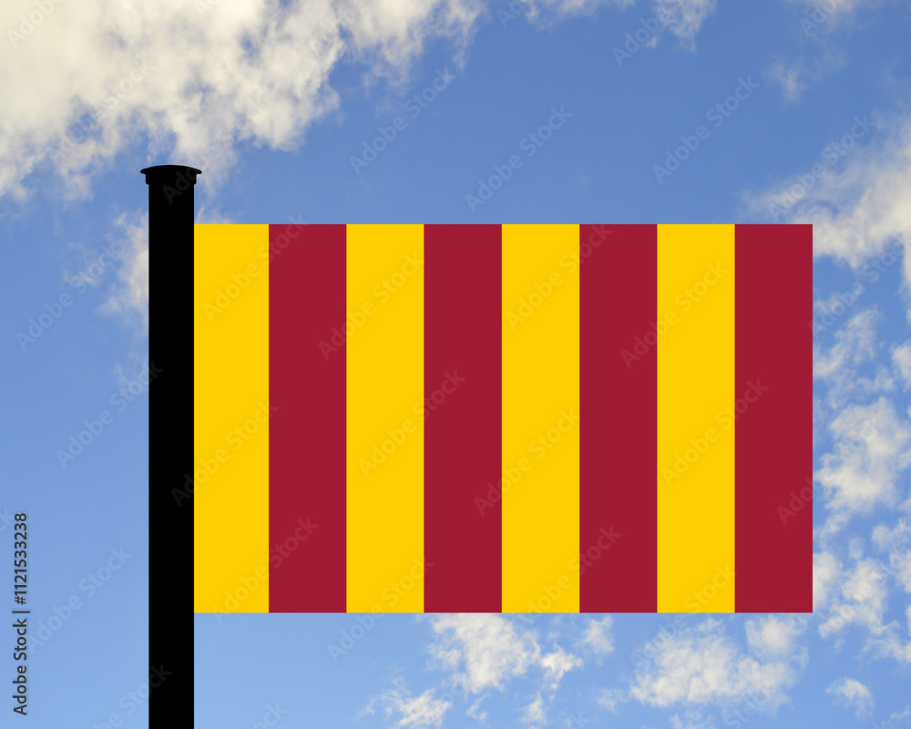 Naklejka premium Flag of Northumbria